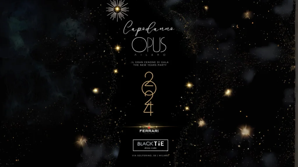 capodanno OPUS milano